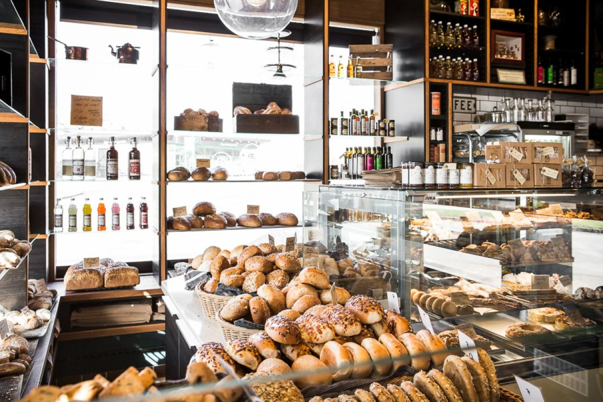 Omåttligt populära cafeét Två systrar Olympiavägen 14