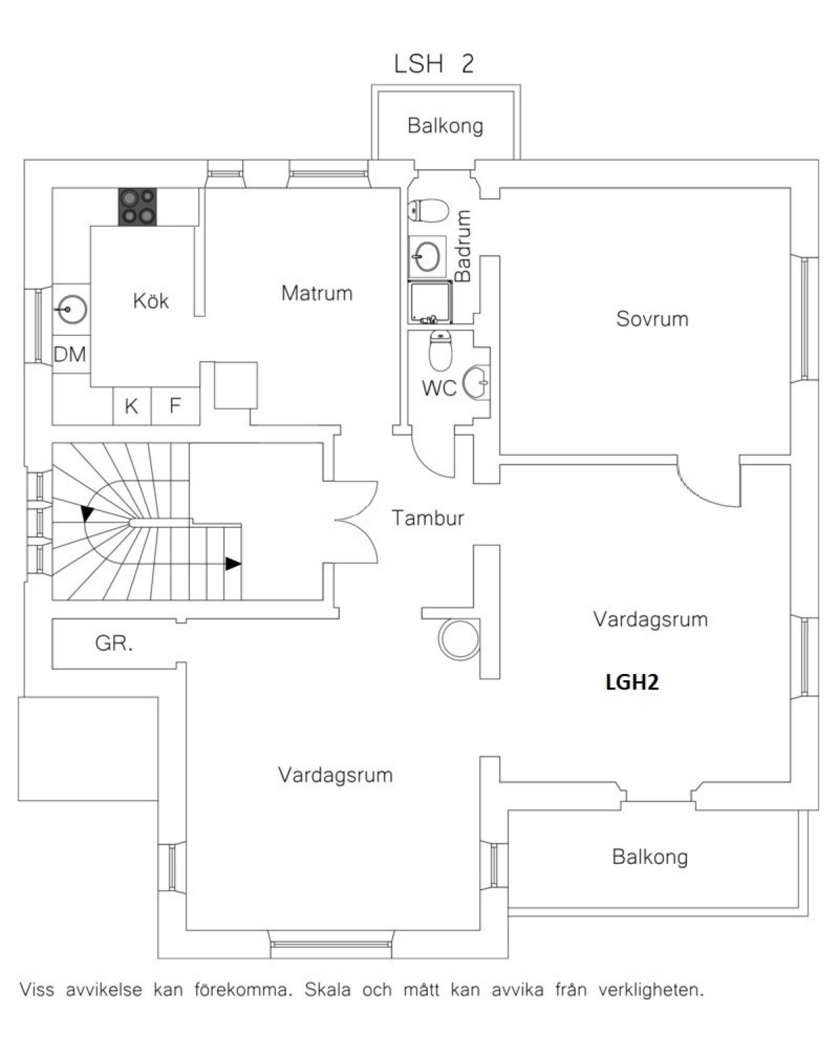 Plan 2 Köpingevägen 9