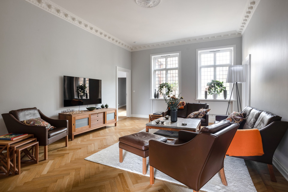 Vardagsrum Hälsovägen 9