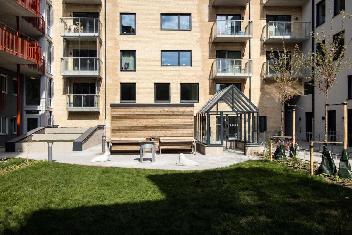 Innergård Redaregatan 61