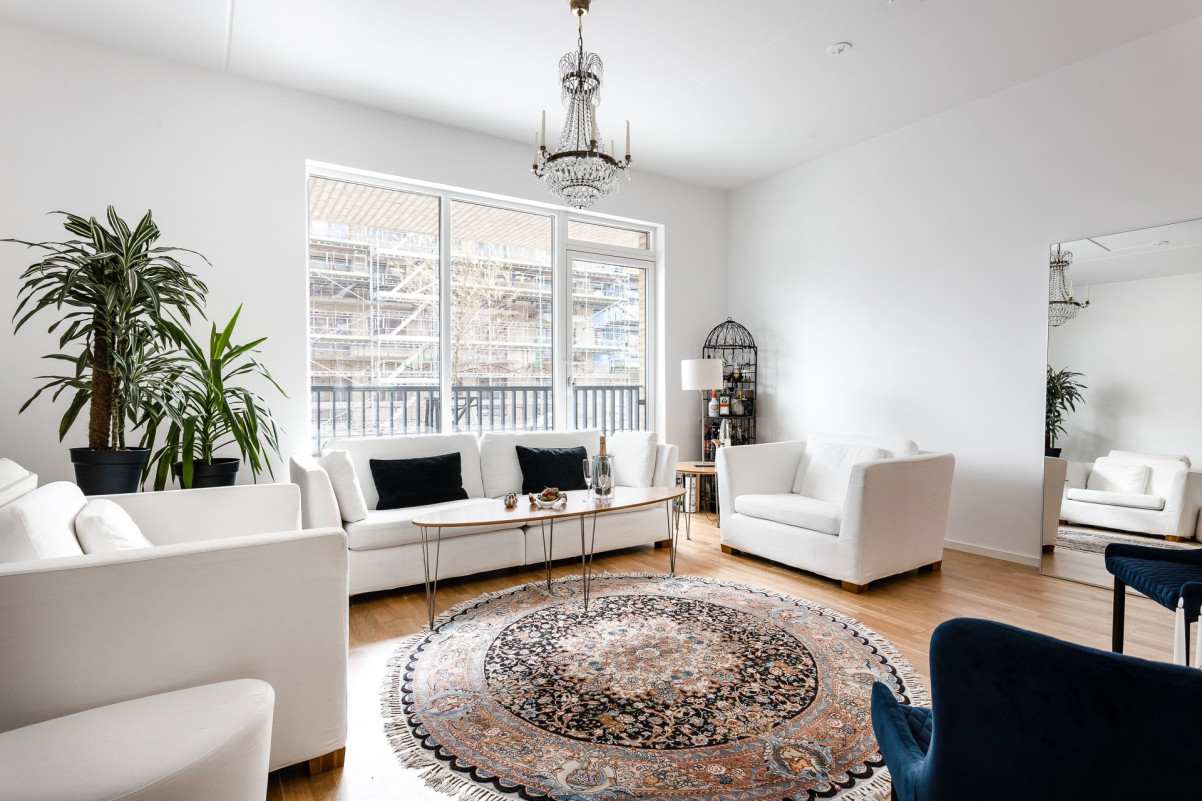 Stort vardagsrum Redaregatan 33