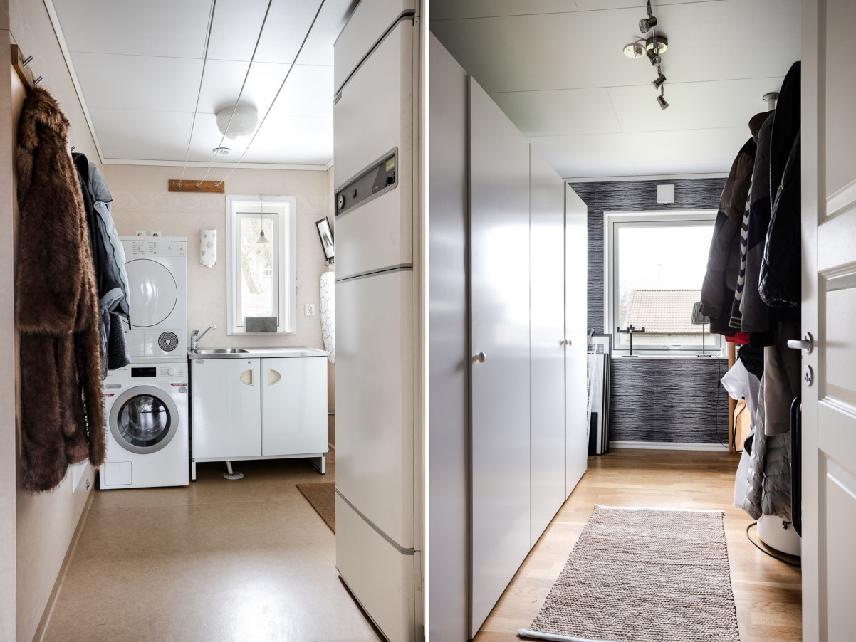 Tvättstuga/groventré samt förråd/sovrum 4 mitt emot Fleningevägen 304