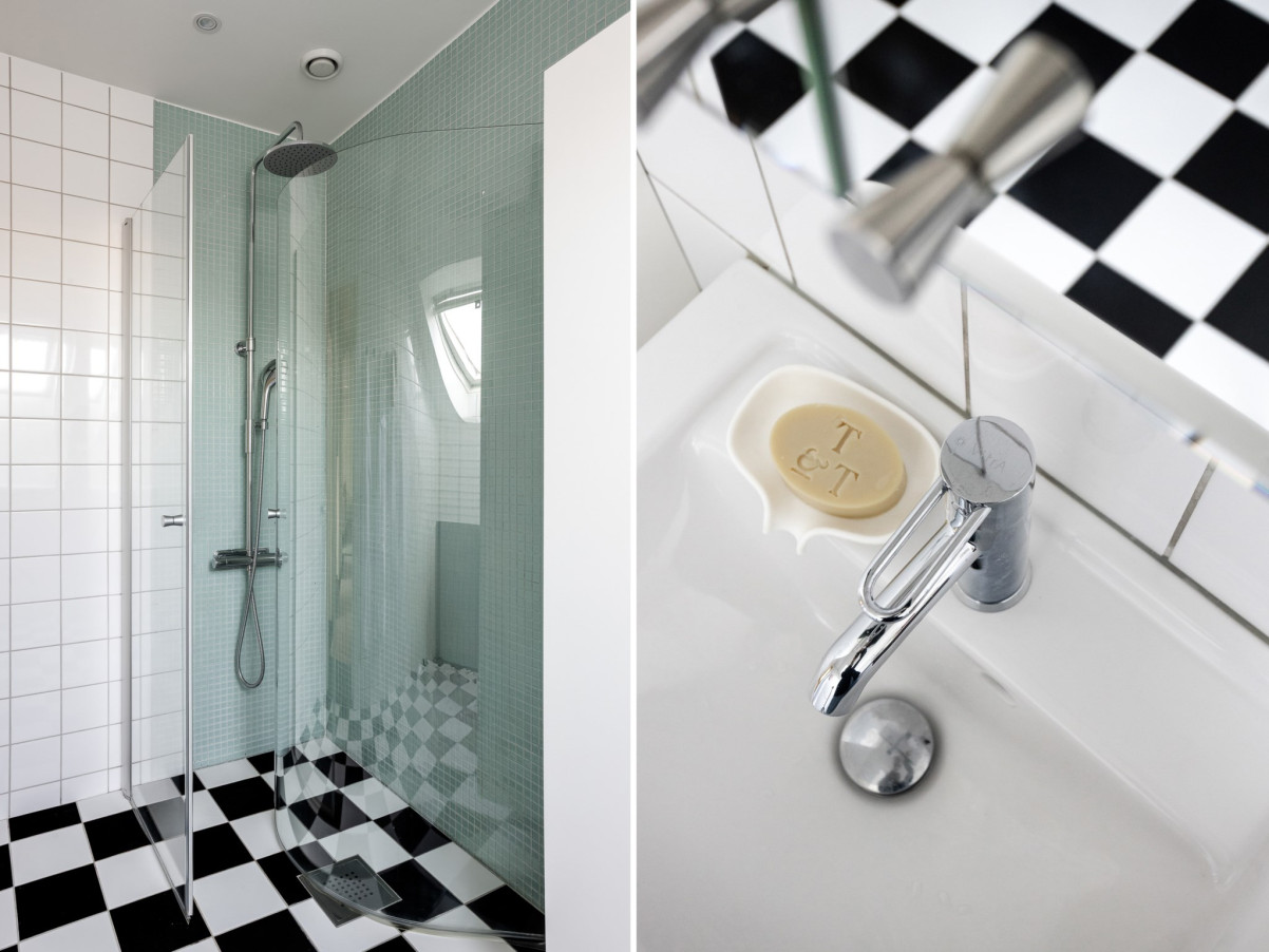 Badrum med dusch.. Hälsovägen 7A