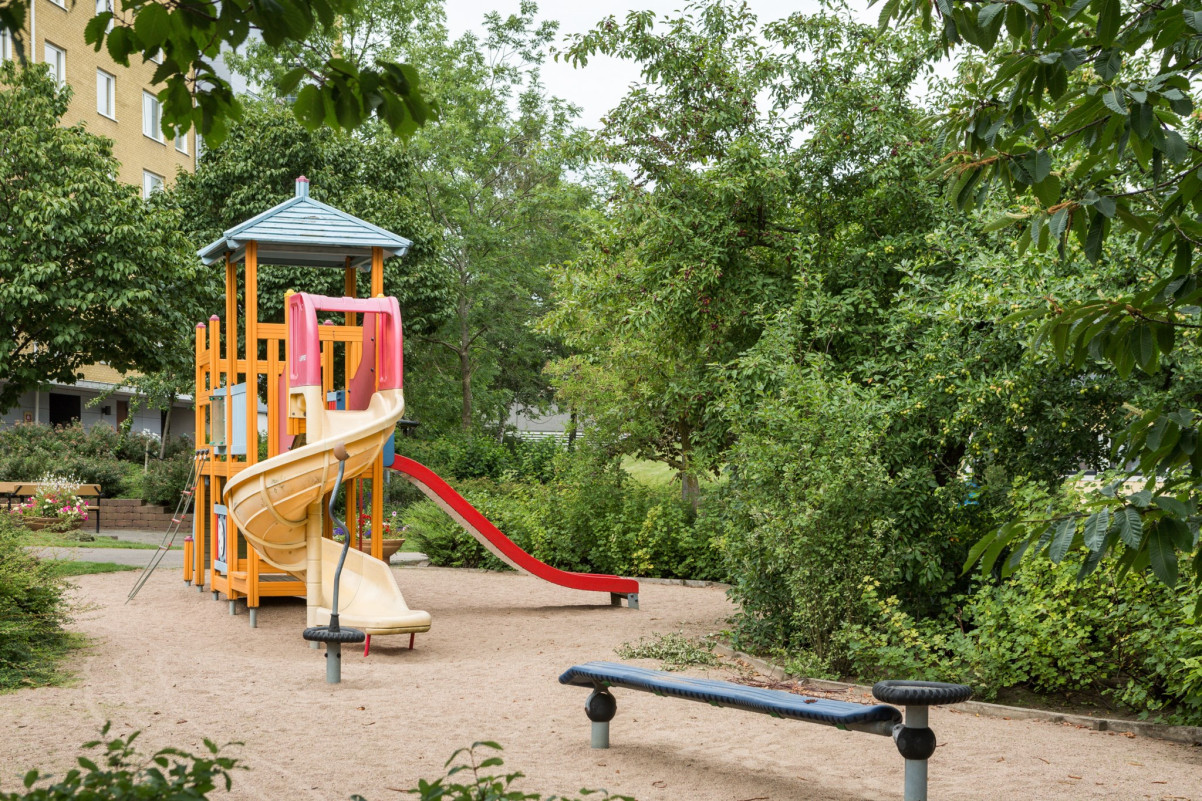 Utomhusmiljö Bärnstensgatan 4