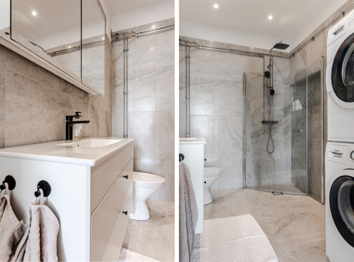 stående badrum Drottninggatan 63