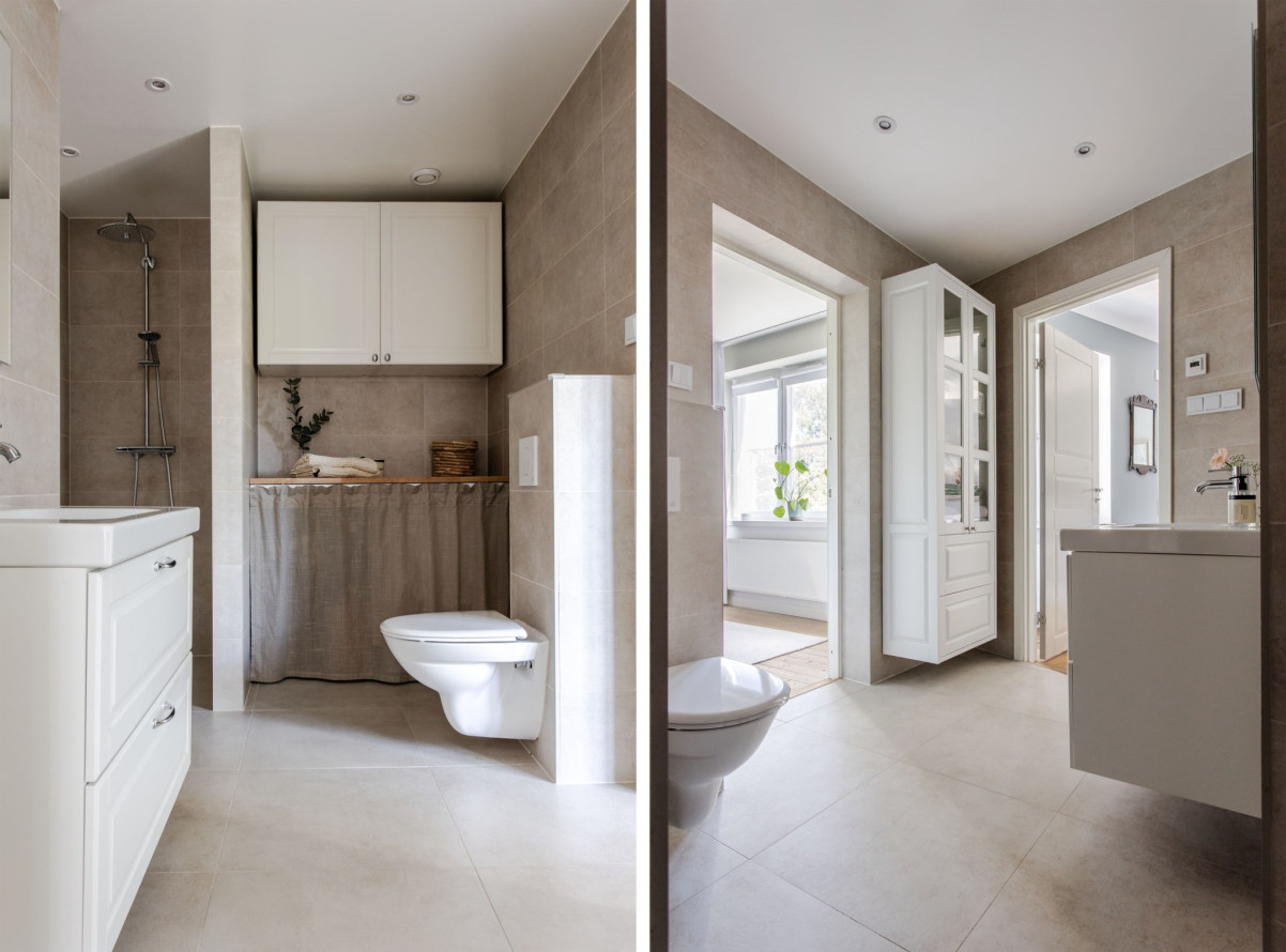 Stora badrummet - en suite Pålsjögatan 8