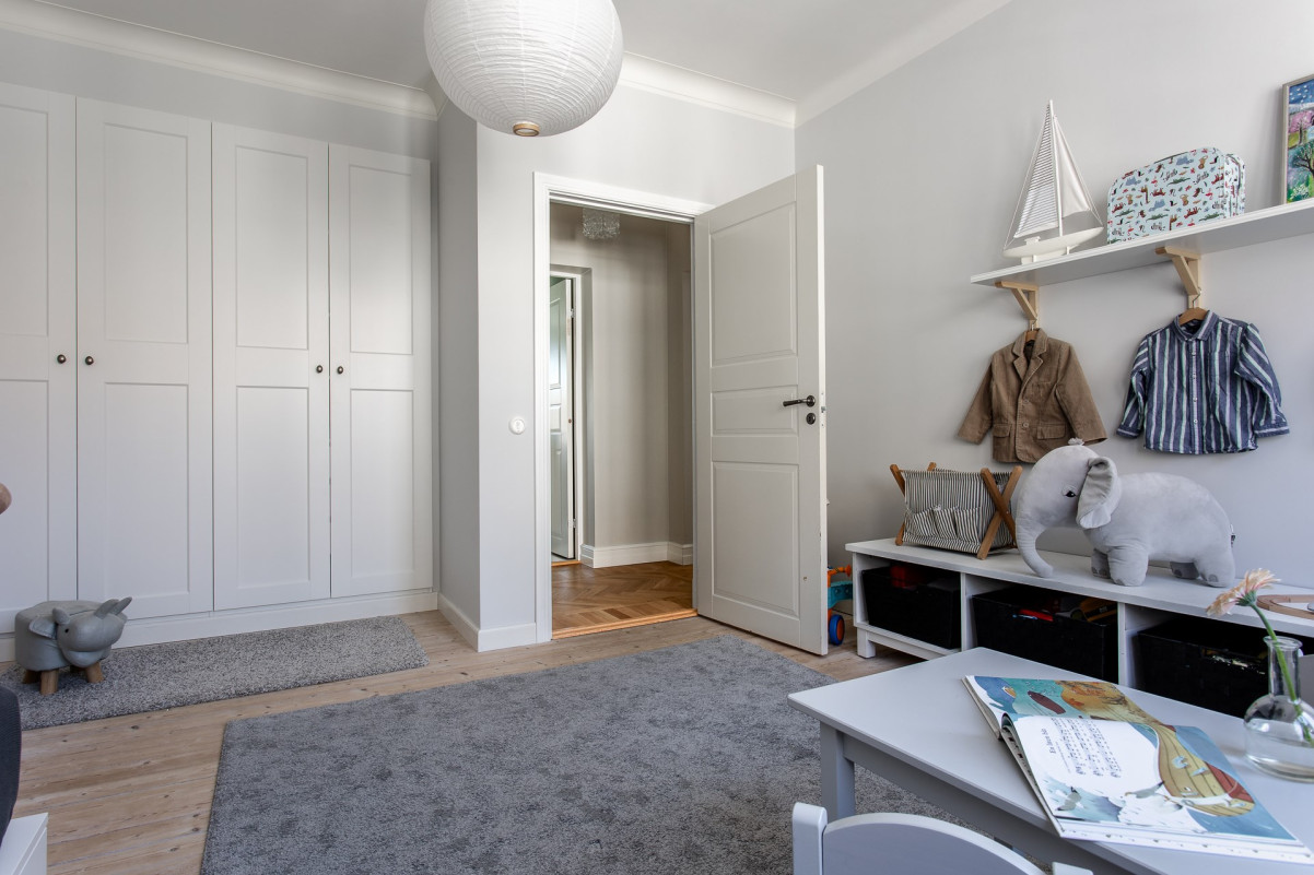 med inbyggda garderober Pålsjögatan 8