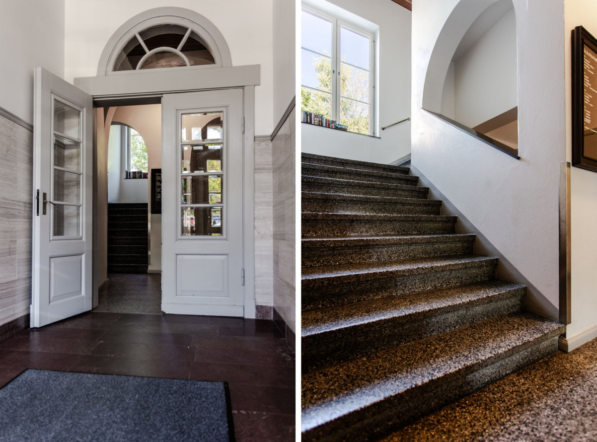 Läckert trapphus Pålsjögatan 8