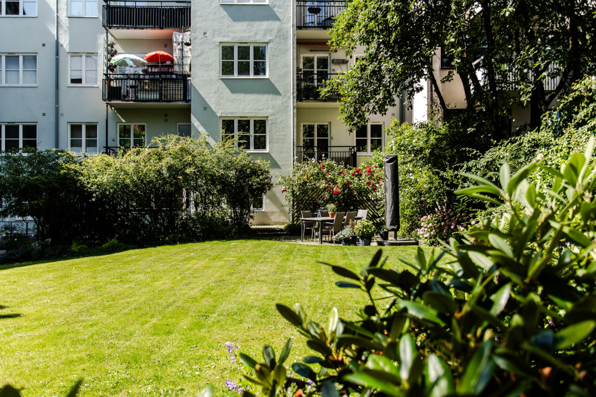 Föreningens innergård Pålsjögatan 8