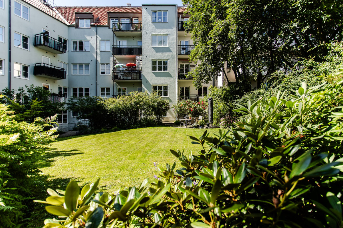 Föreningens innergård Pålsjögatan 8