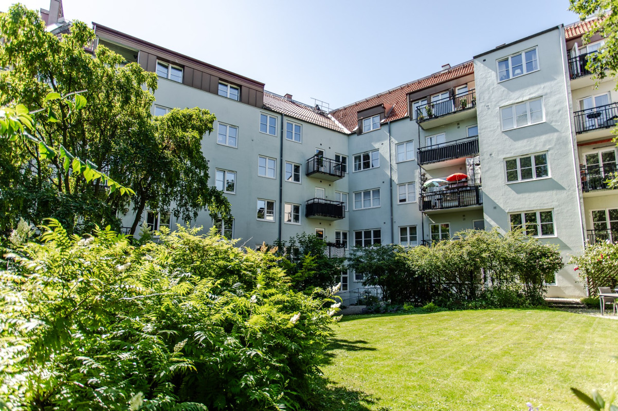 Föreningens innergård Pålsjögatan 8