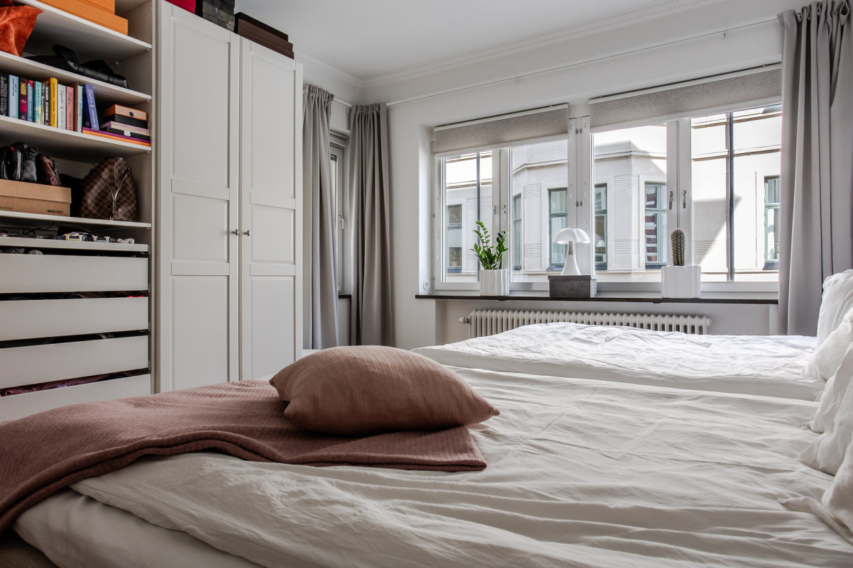 Master bedroom Drottninggatan 53B