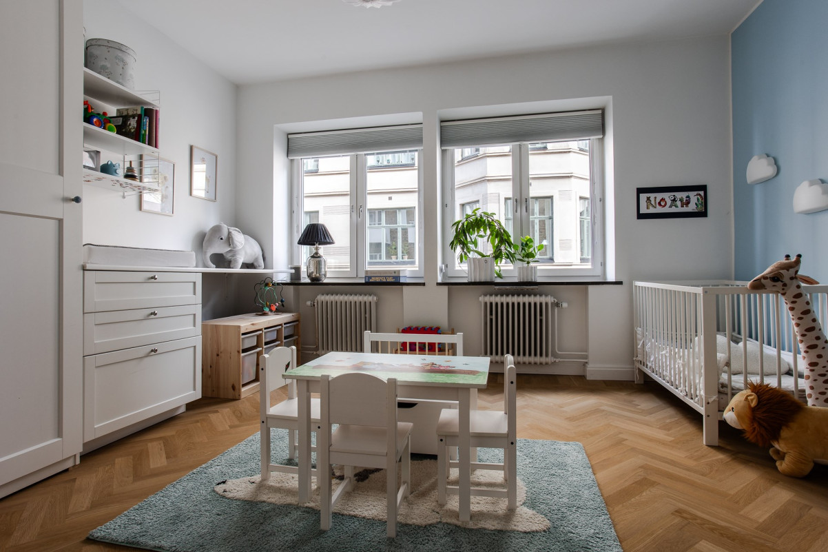 Bostadens andra sovrum Drottninggatan 53B