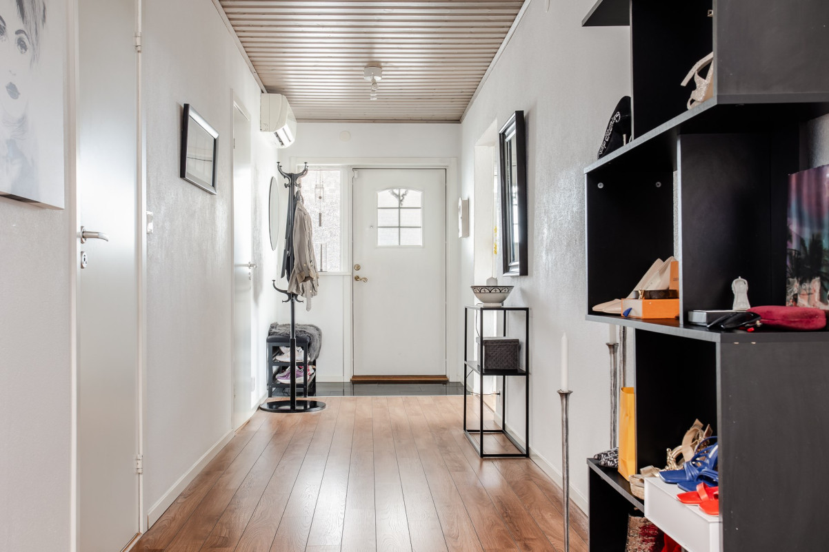 Avgränsande korridor Vallmogatan 20