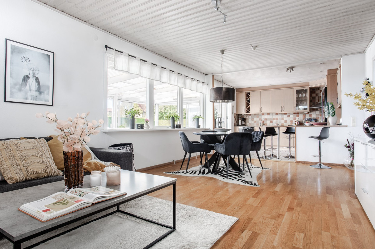 Trevlig öppen och ljus planlösning Vallmogatan 20