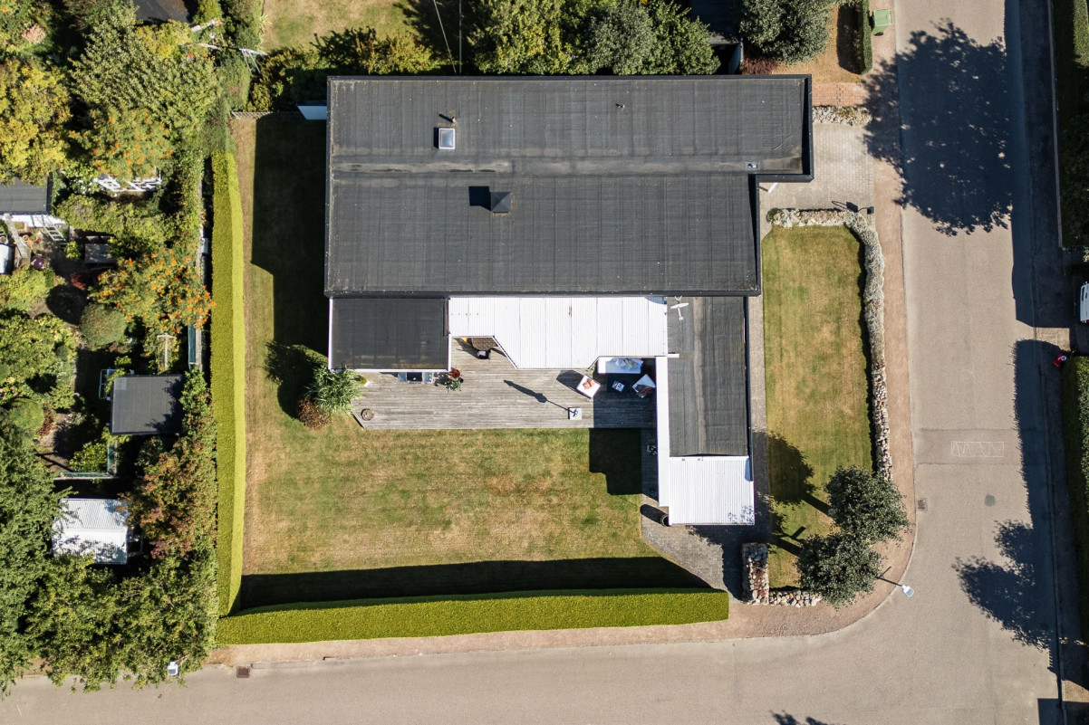 Tomt från ovan Vallmogatan 20