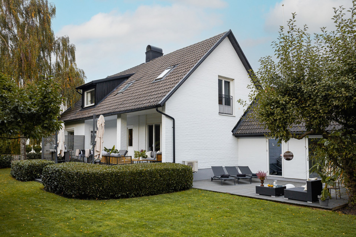 Vackert utbyggd villa Långåkersgatan 2