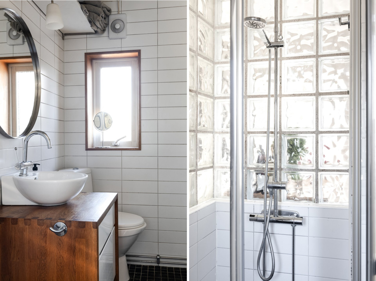 Badrum på entréplan Vallmogatan 9