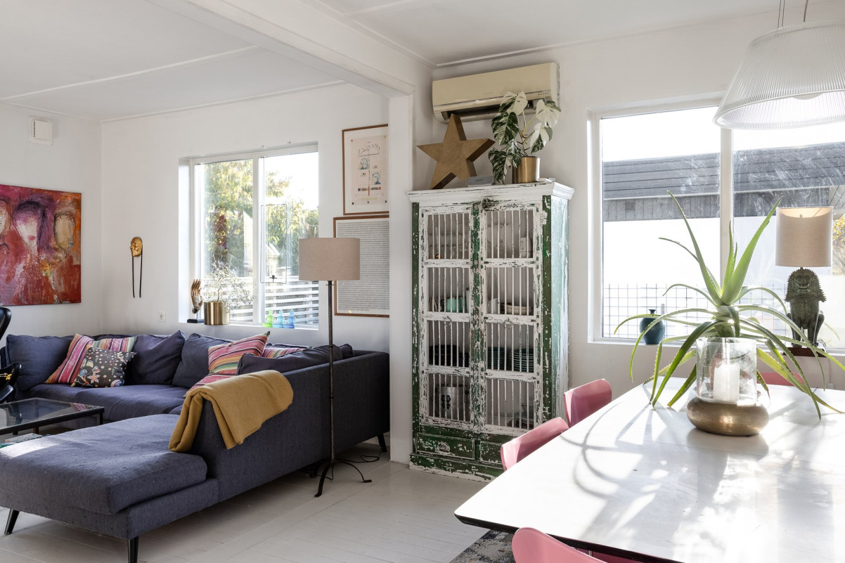 Fina ljusinsläpp och trevliga material Vallmogatan 9