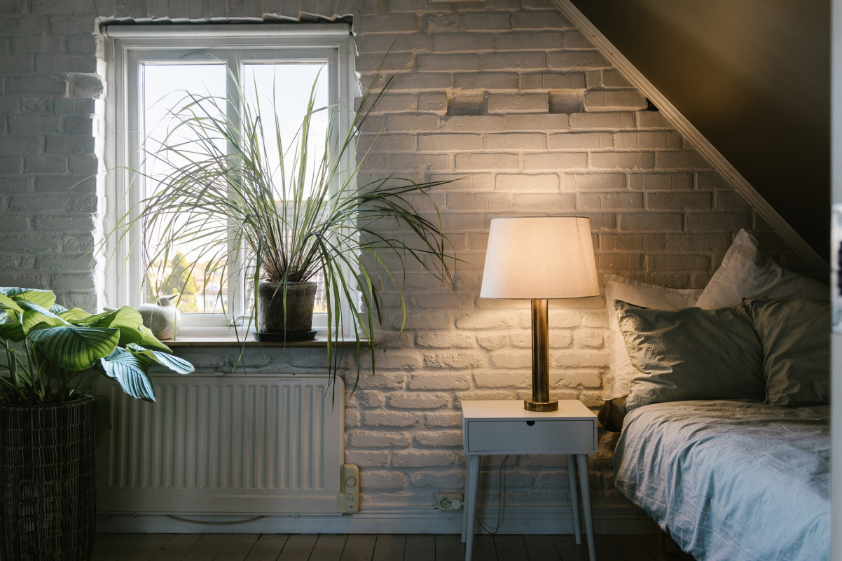 Framtagen tegelvägg Vallmogatan 9