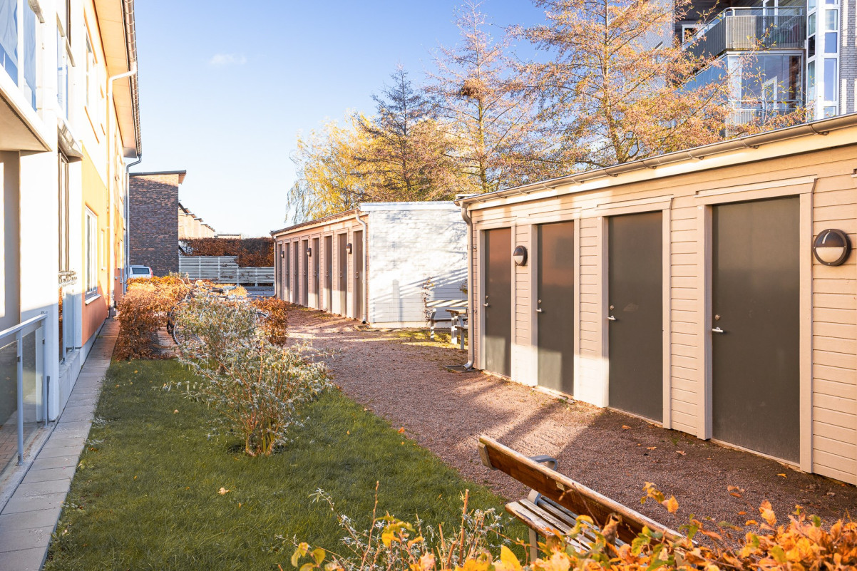 Förråd precis utanför Svartögatan 6