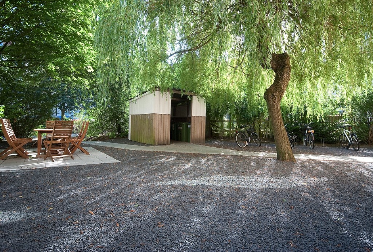 Trevlig gård Lilla Möllevångsgatan 8