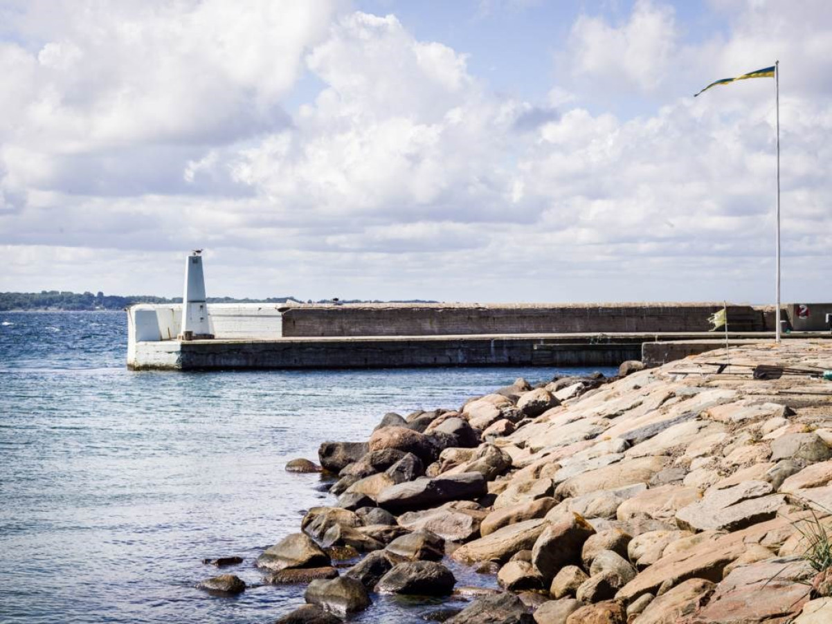 Lågupplöst Ålabodarnas hamn Strandnäsvägen 14L