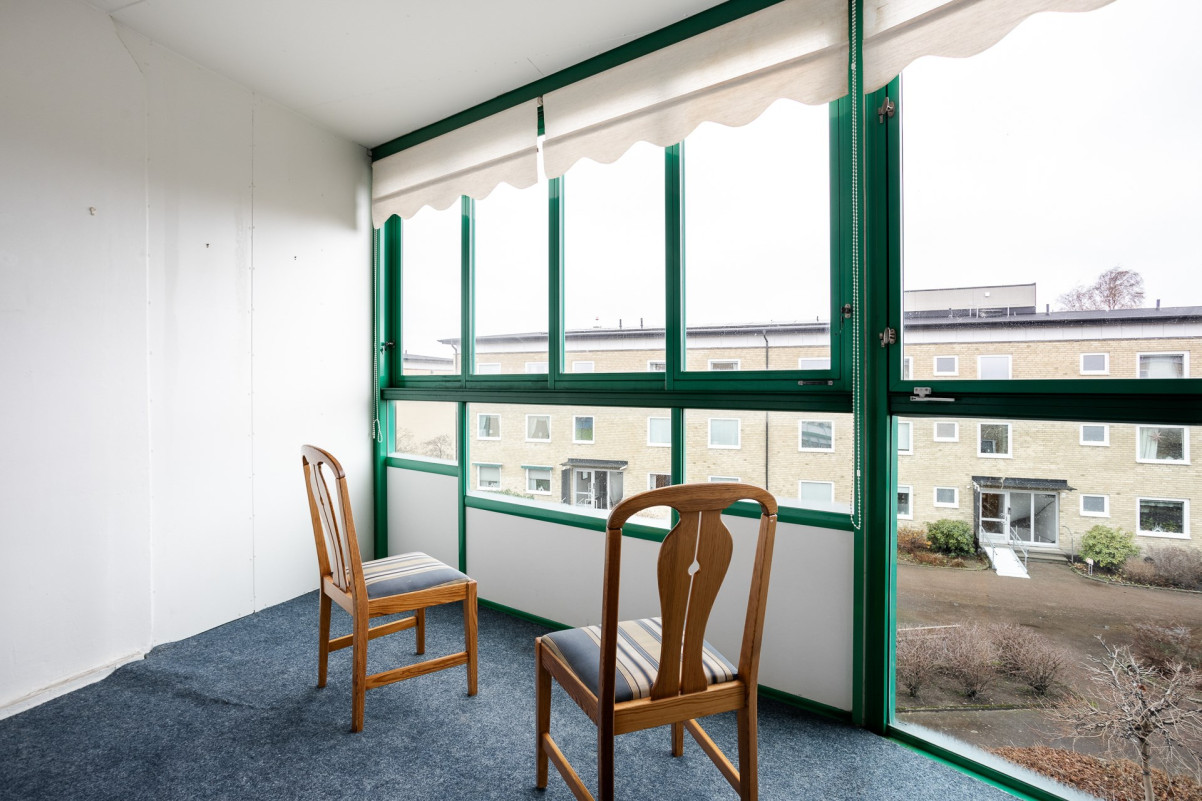 Härlig balkong i soligt västerläge Ragnvallagatan 32B