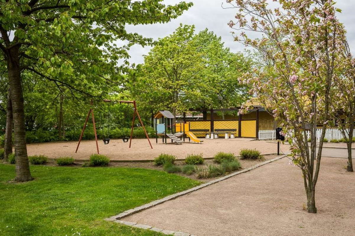 Och lekfulla lekplatser för de små Ättekullagatan 8