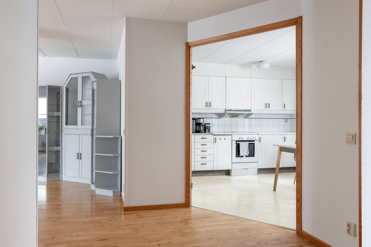 Vy mot kök Tegelgatan 14