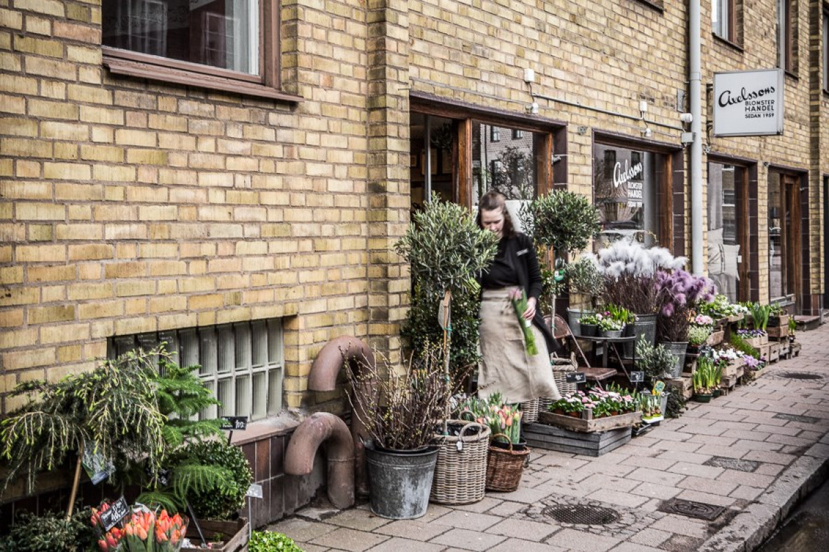 Närliggande blomsterhandel Tågagatan 34