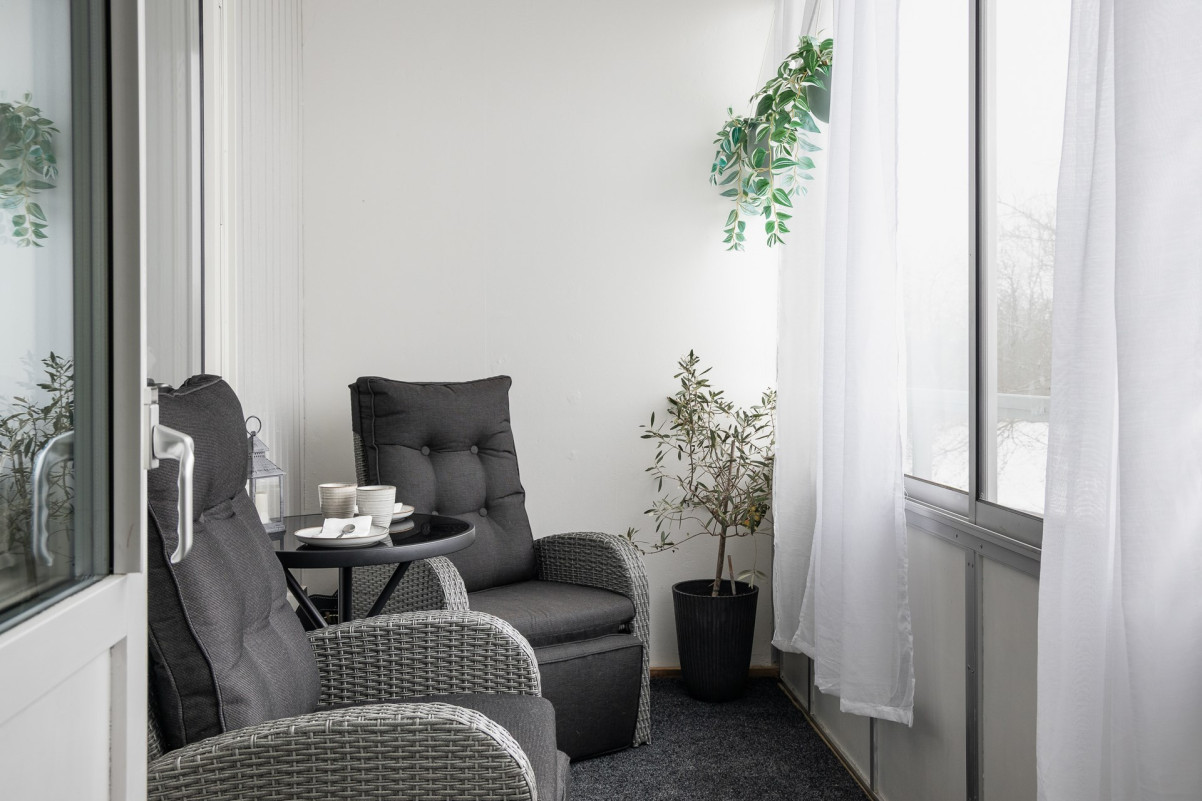 Inglasad balkong Sockengatan 12B