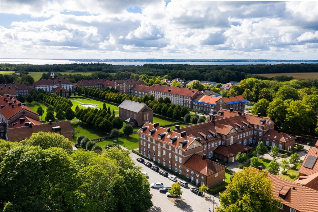 Vy mot sundet Engelska Gången 10c