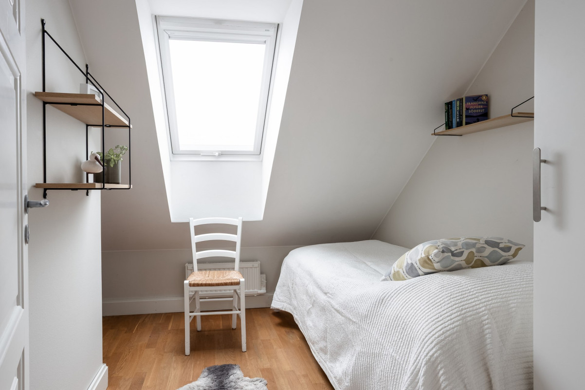 Sovrum tre - lite mindre men fyller sin funktion! Karl X Gustavs gata 6