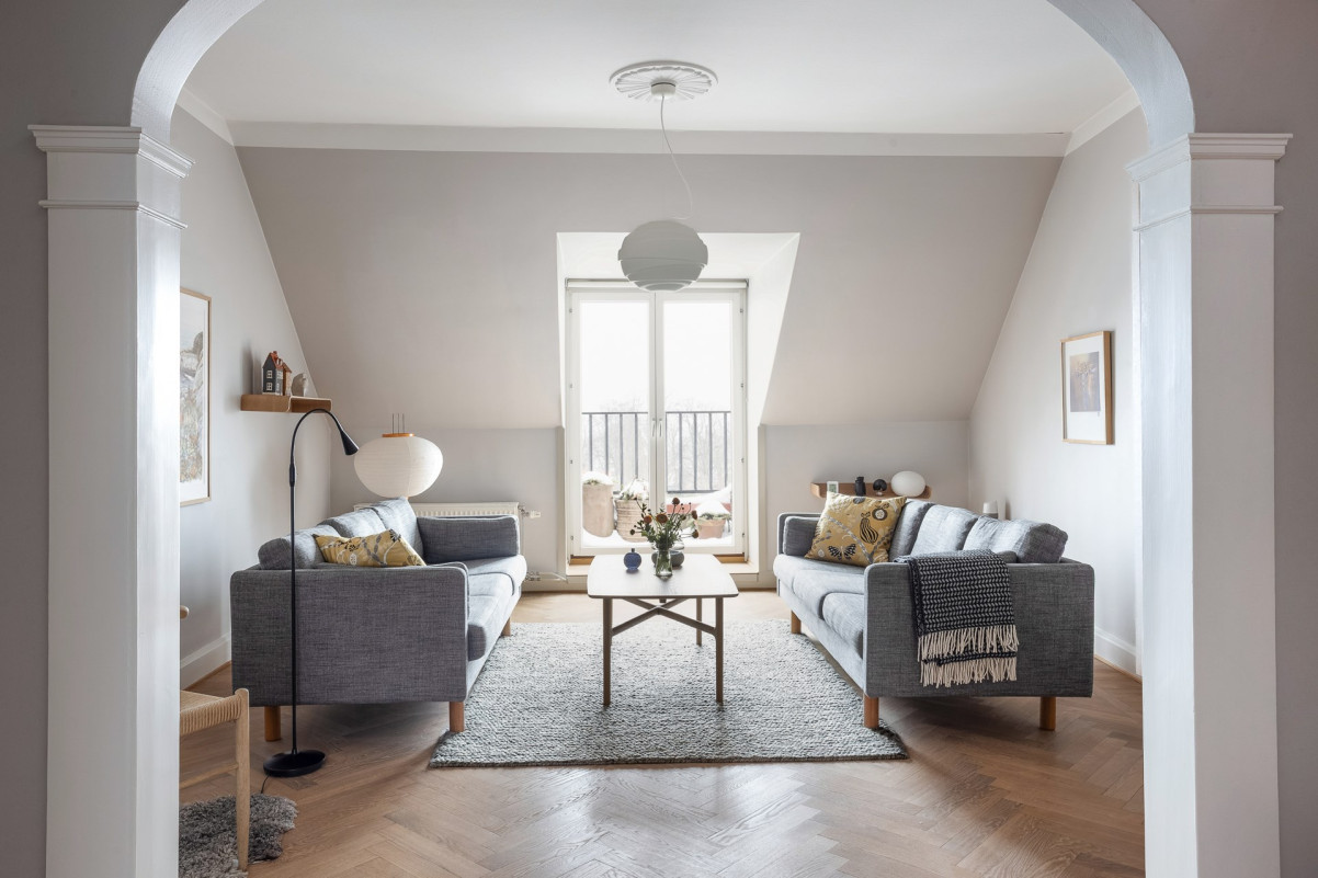 Ett penthouse på toppen av Tågaborg Karl X Gustavs gata 6