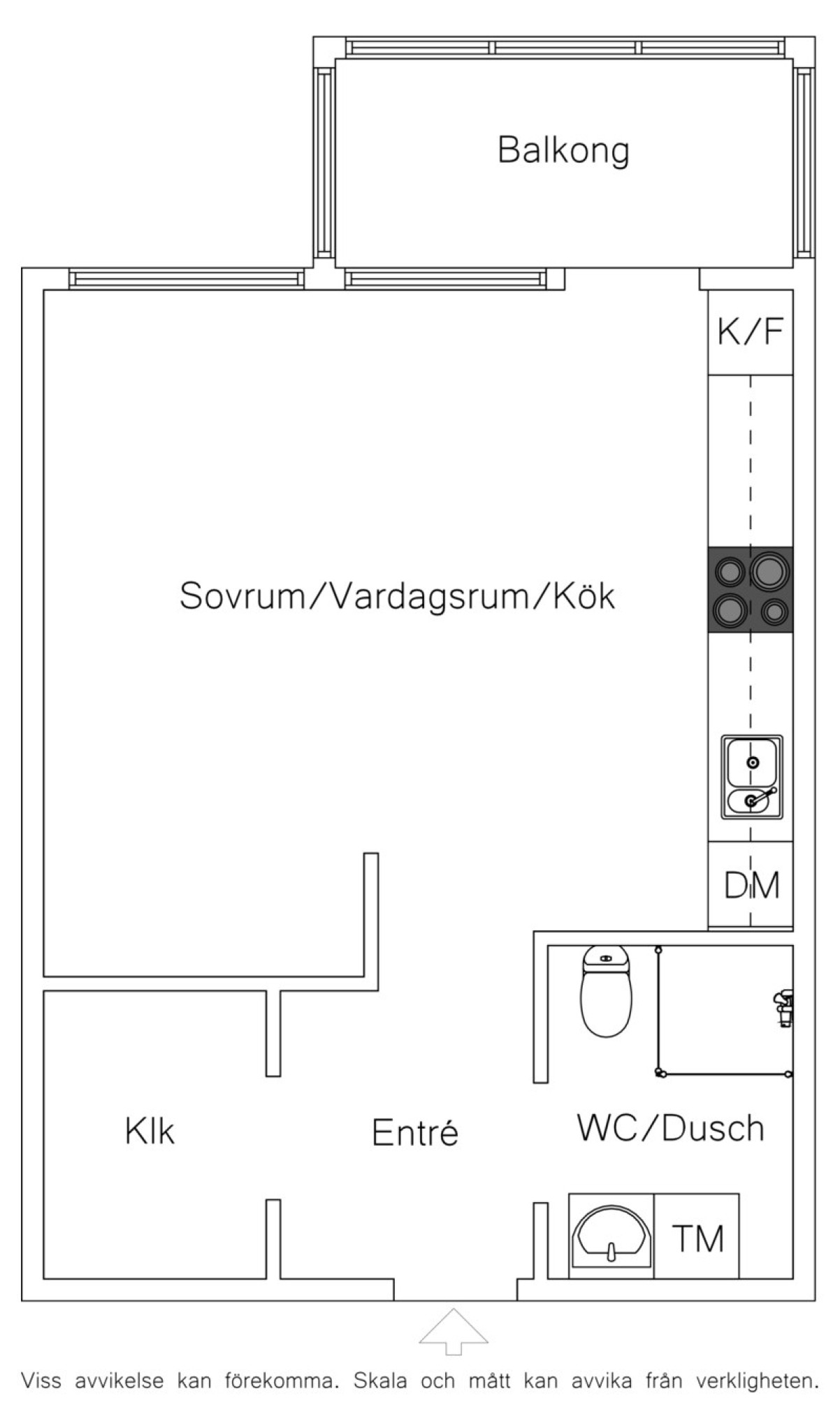 Planritningen Regementsvägen 12B Regementsvägen 12B