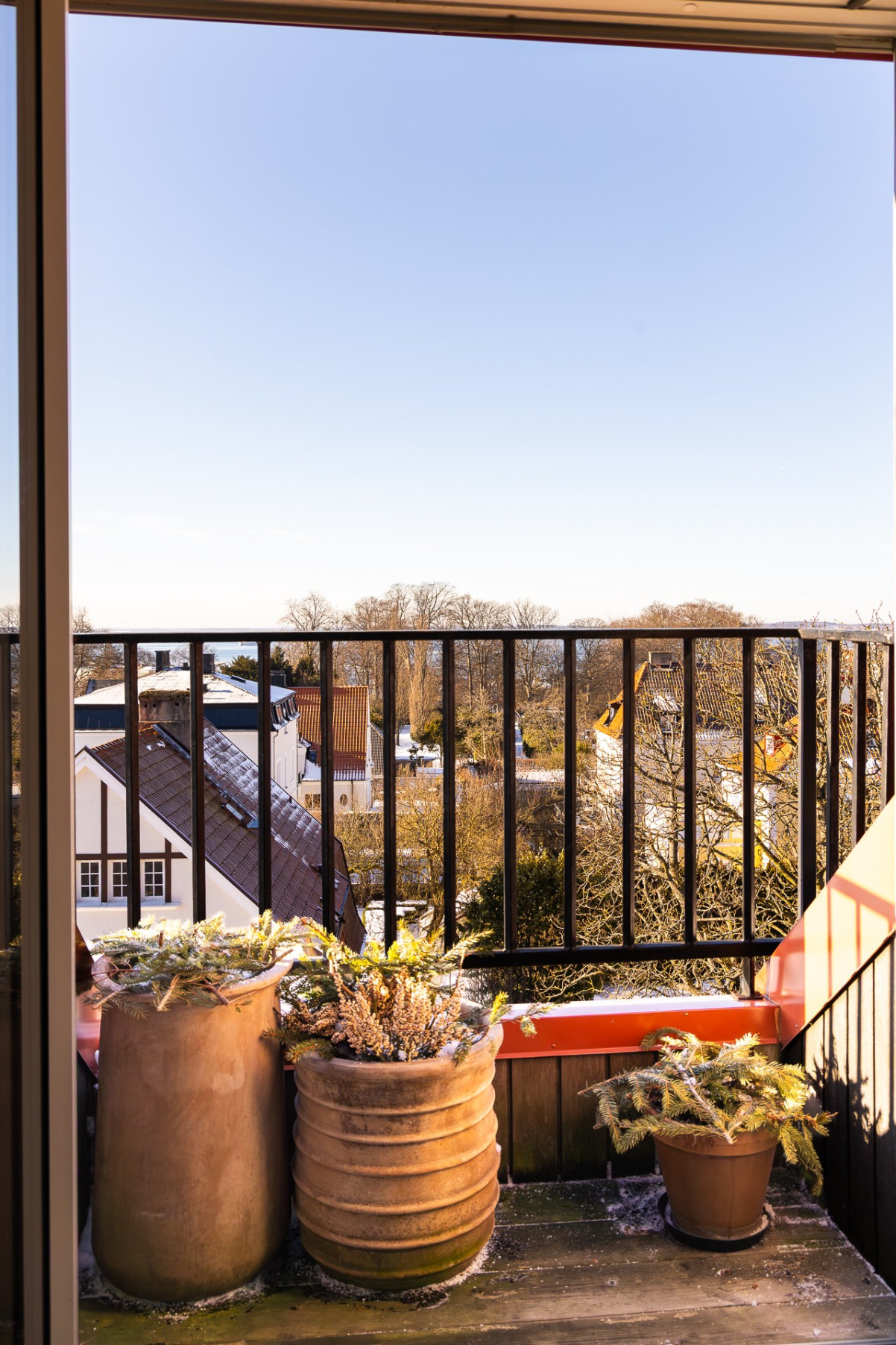 Mindre balkong med fullt användningsbar Karl X Gustavs gata 6