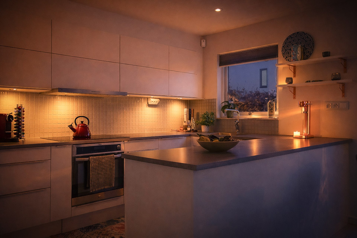 AI-genererad bild Törnsångaregatan 9