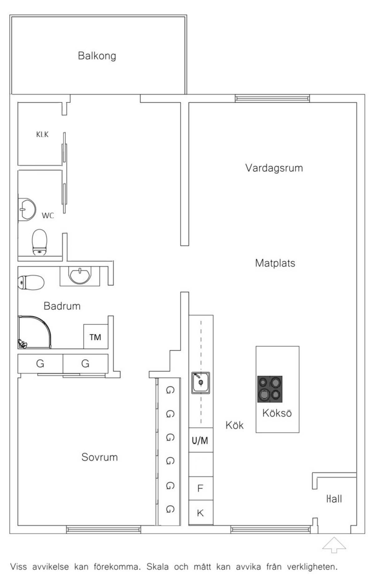 Planritning omritnad ny Fågelsångsgatan 2B