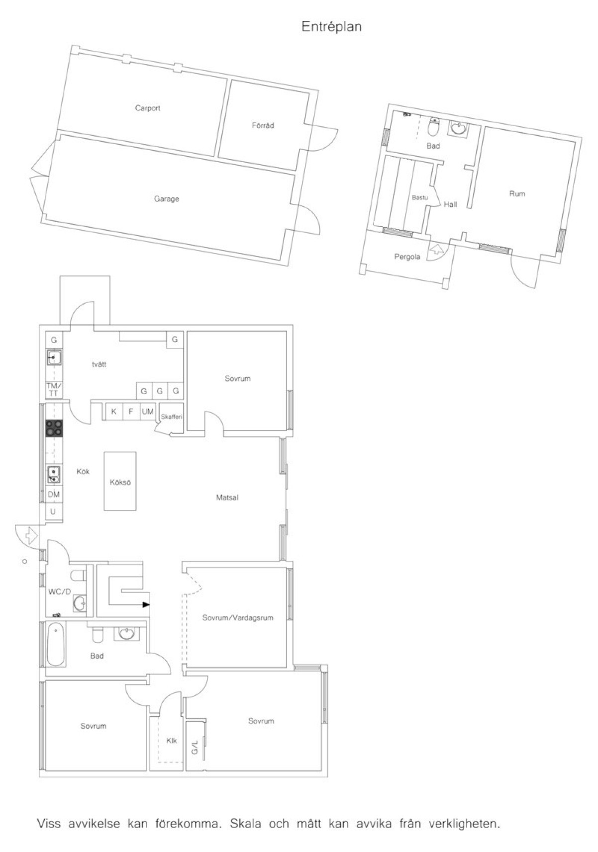 Kadriljv 1 Entréplan Kadriljvägen 1