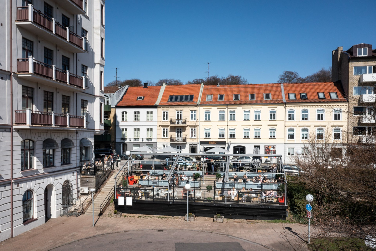 Trevliga restauranger runt hörnet Hallgatan 3