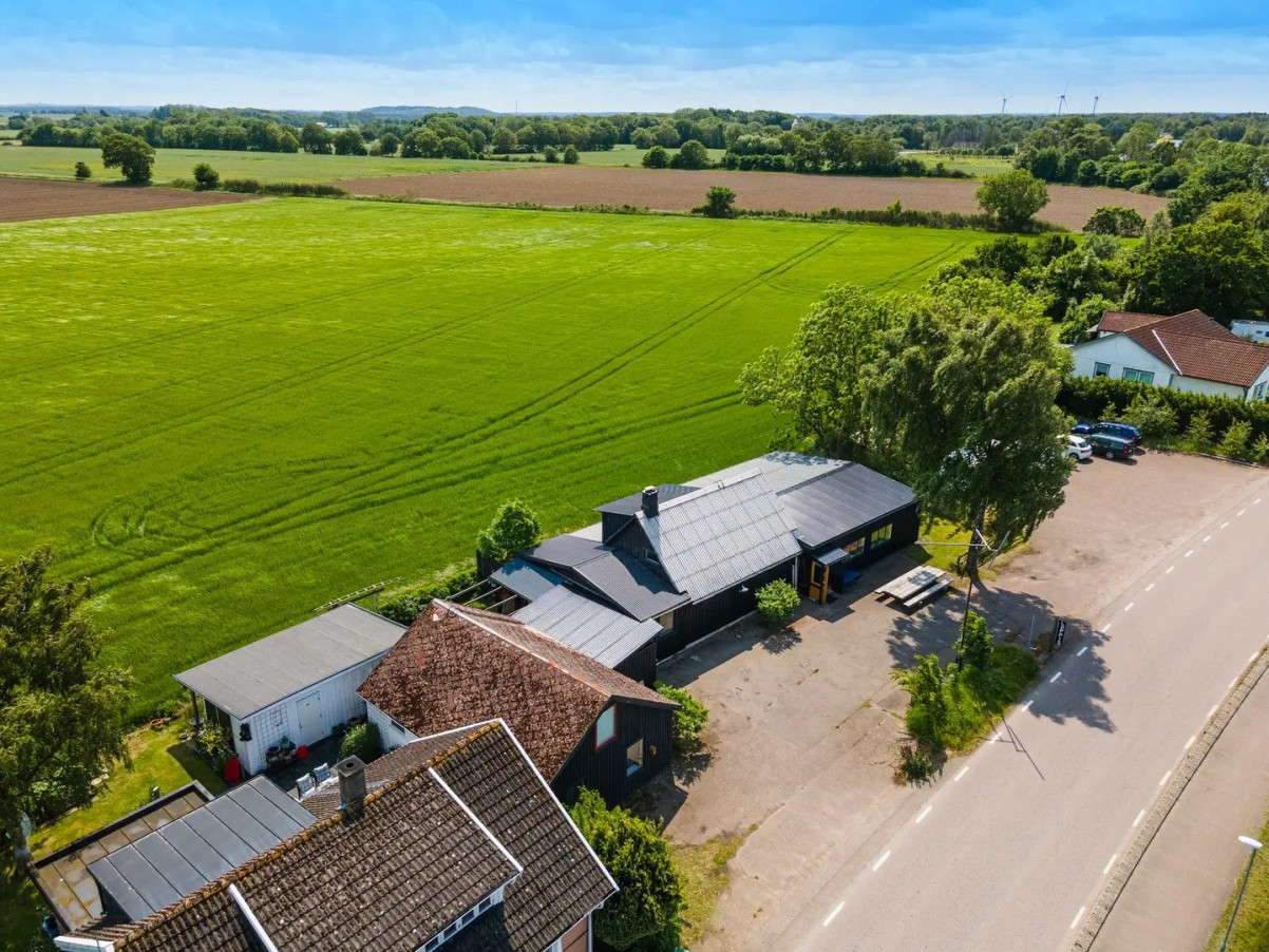 Drönarbild Farhultsvägen 154