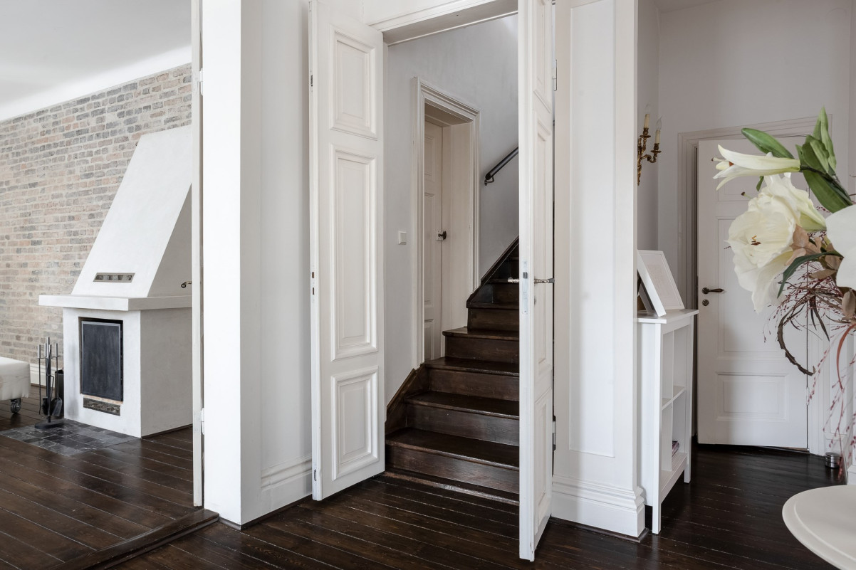 Genomgående fina detaljer Storgatan 72