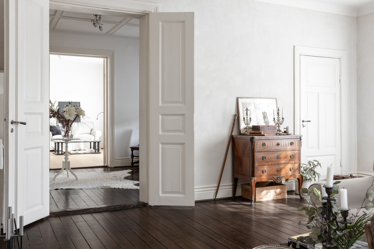 Vackra pardörrar Storgatan 72