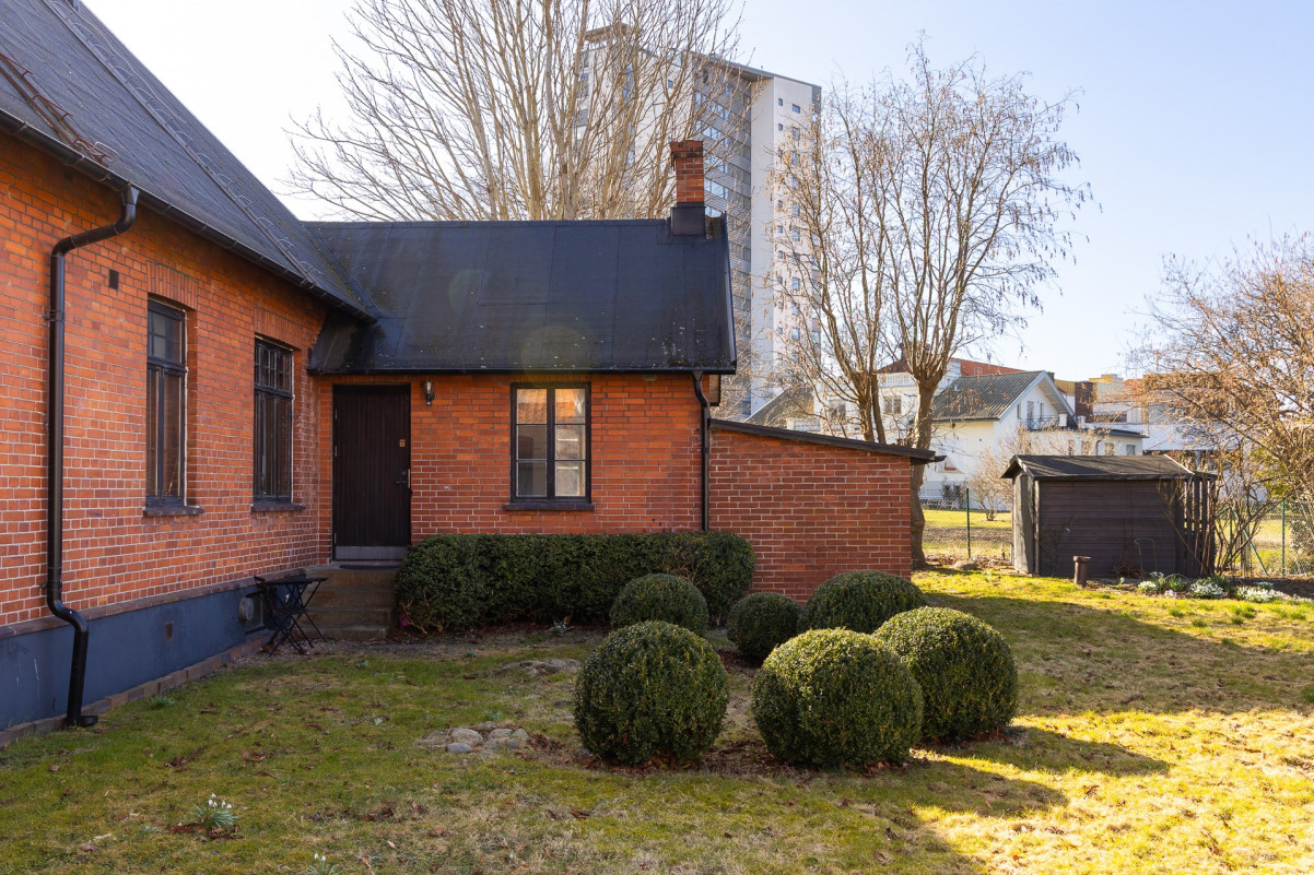 Baksida av bostaden Storgatan 72