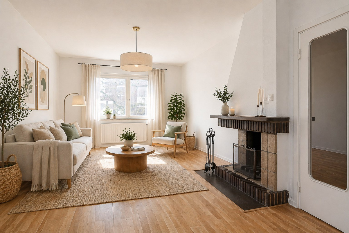 Renderad AI bild Hälsovägen 41A