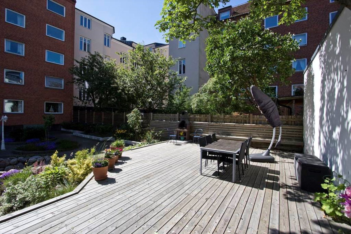 Föreningens innergård Föreningsgatan 17