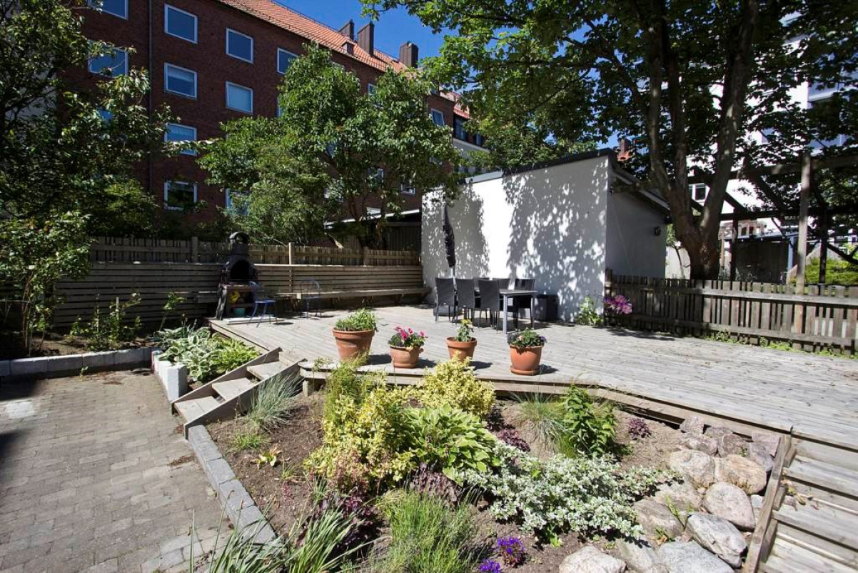 Föreningens innergård Föreningsgatan 17