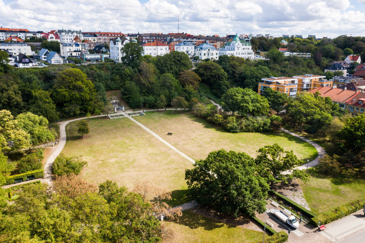 Närliggande vackra Margaretaplatsen Drottninggatan 133A