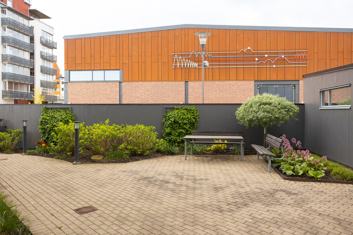 Innergården Rydebäcks stationsgata 3